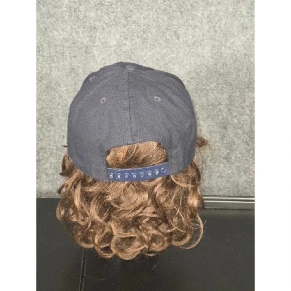 Vintage CAMSPAC-NMC Pt‎ Reyes CA Navy Blue Snapback Hat Mens California Military